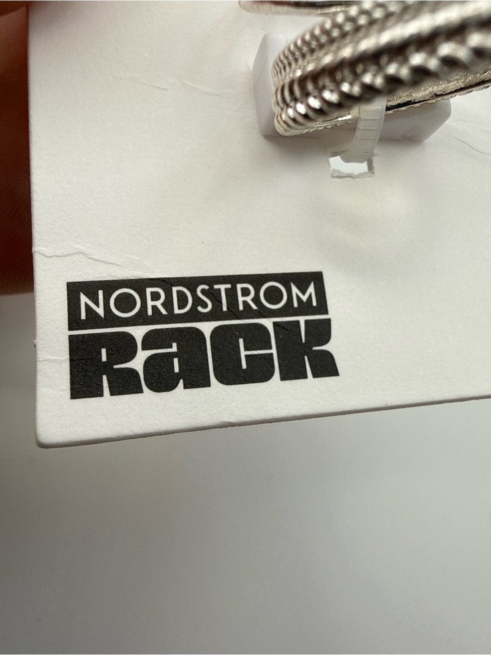 Nordstrom Rack Silver-Tone 4-Piece Stackable Ring Set - Picture 4 of 4